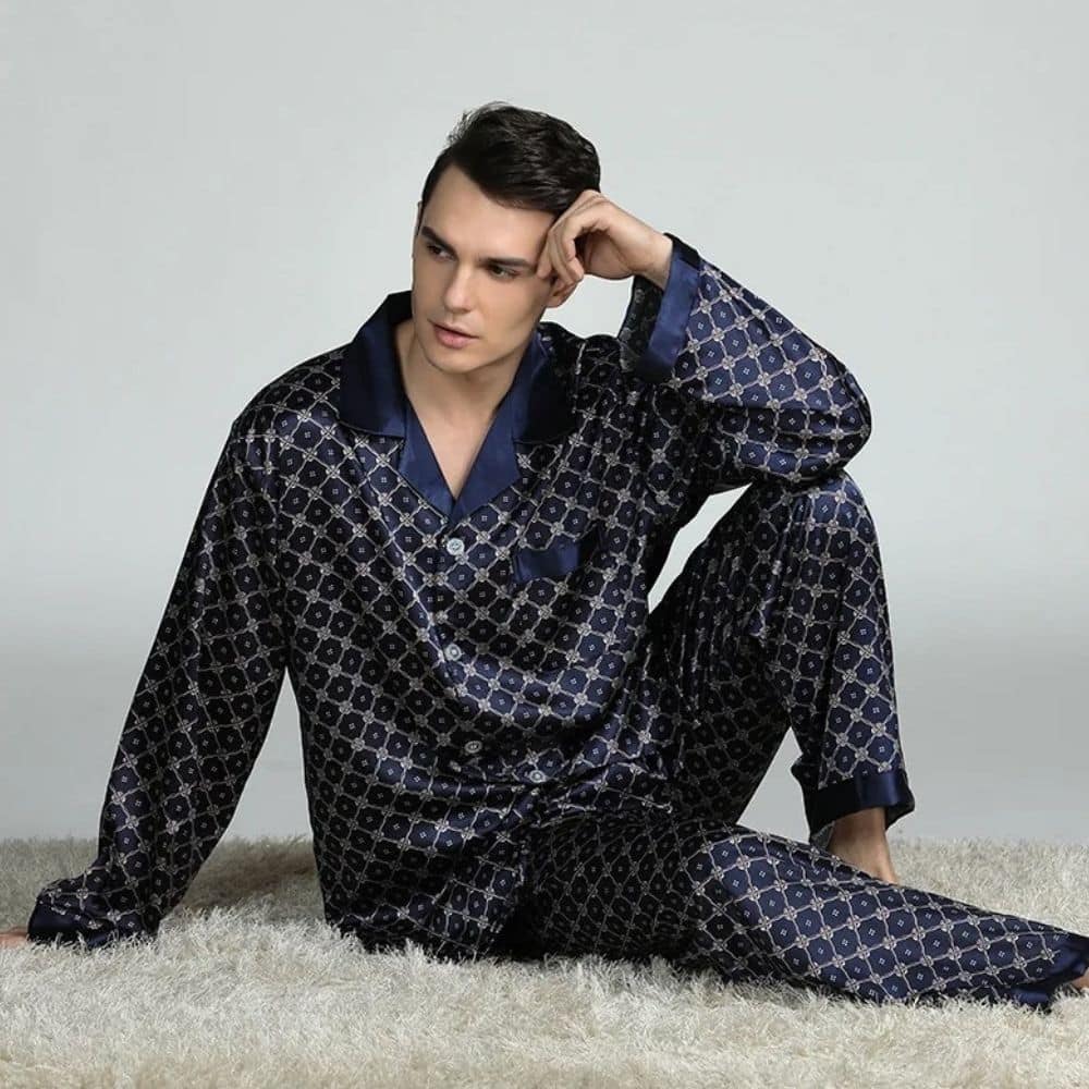 Pantalon Pyjama Homme CityComfort Lot De 2 - Jersey Doux Avec Poches - Confort Détente Maison