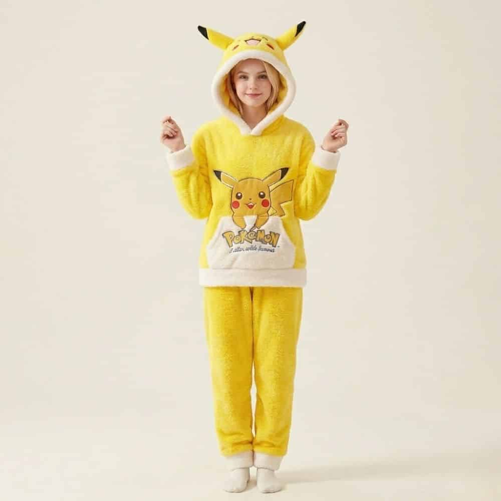 Ensemble de pyjama de noël 'Pokémon' - Rouge - Garçon - 4.50