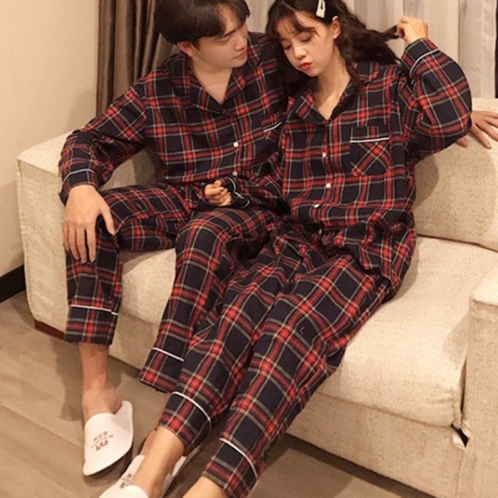 Bas De Pyjama Femme à Carreaux Avec Cordon De Serrage - Taille élastique, Confortable - Pour Nuit Ou Moments Cocooning