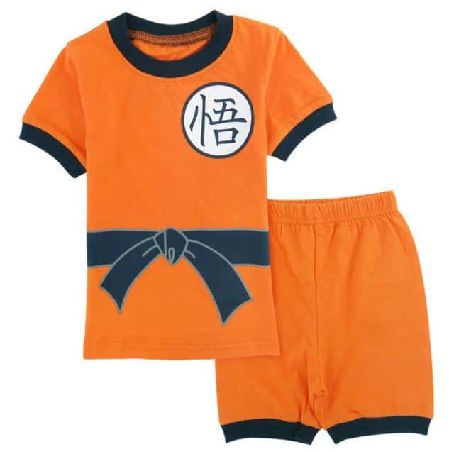 Pyjama t-shirt polo et short Sangoku pyjama t shirt et short a motif moto pour garcon 17