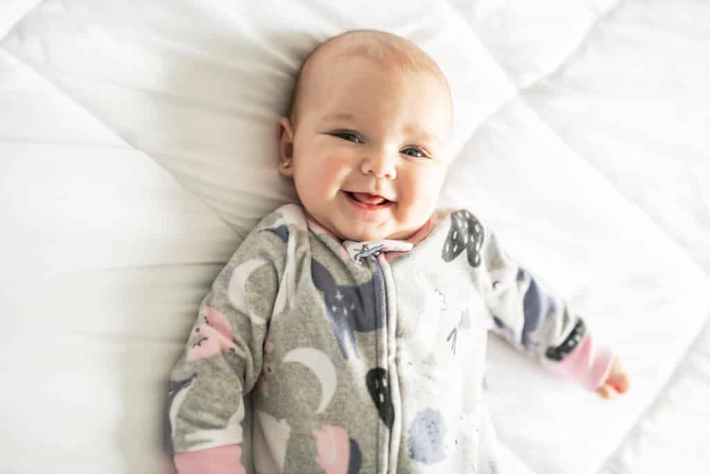 Pyjama velours pour bébé