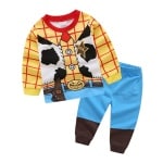 Ensemble pyjama pour enfant Toy Story avec un fond blanc