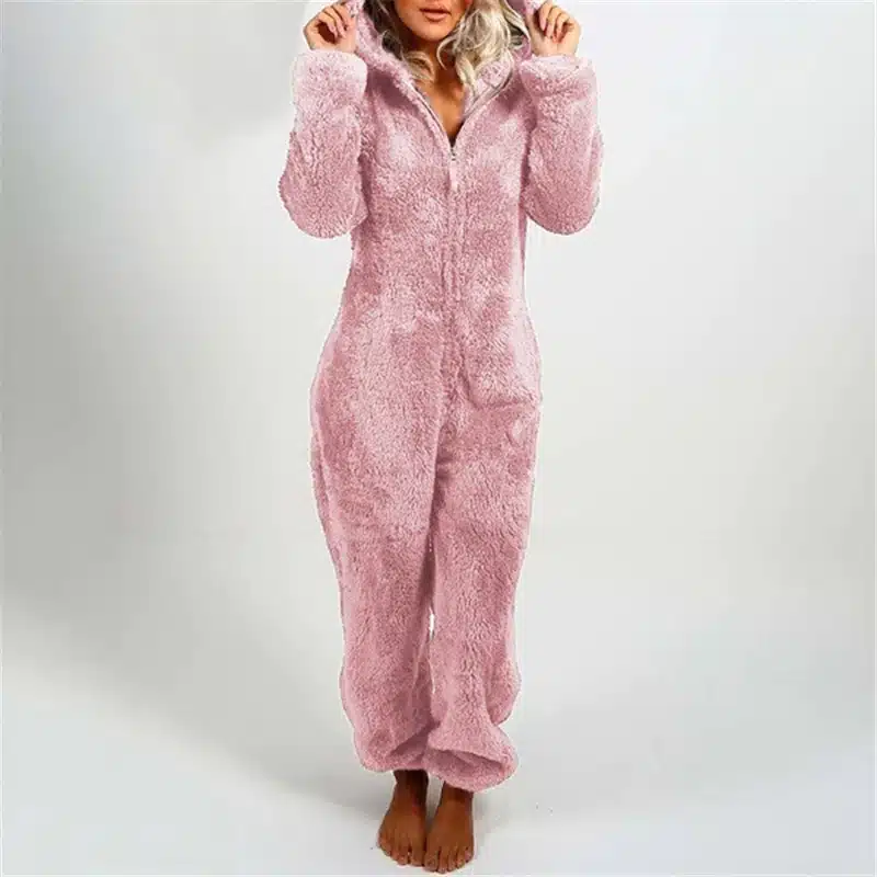 Combinaison polaire pyjama une pièce à capuche combinaison polaire pyjama une piece a capuche