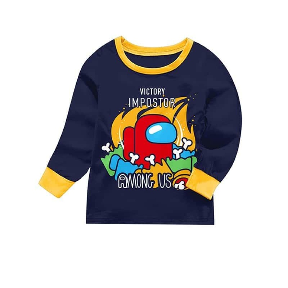 Pyjama Court Among Us Enfant – Ensemble T-Shirt & Short Crewmate Violet – 100% Officiel