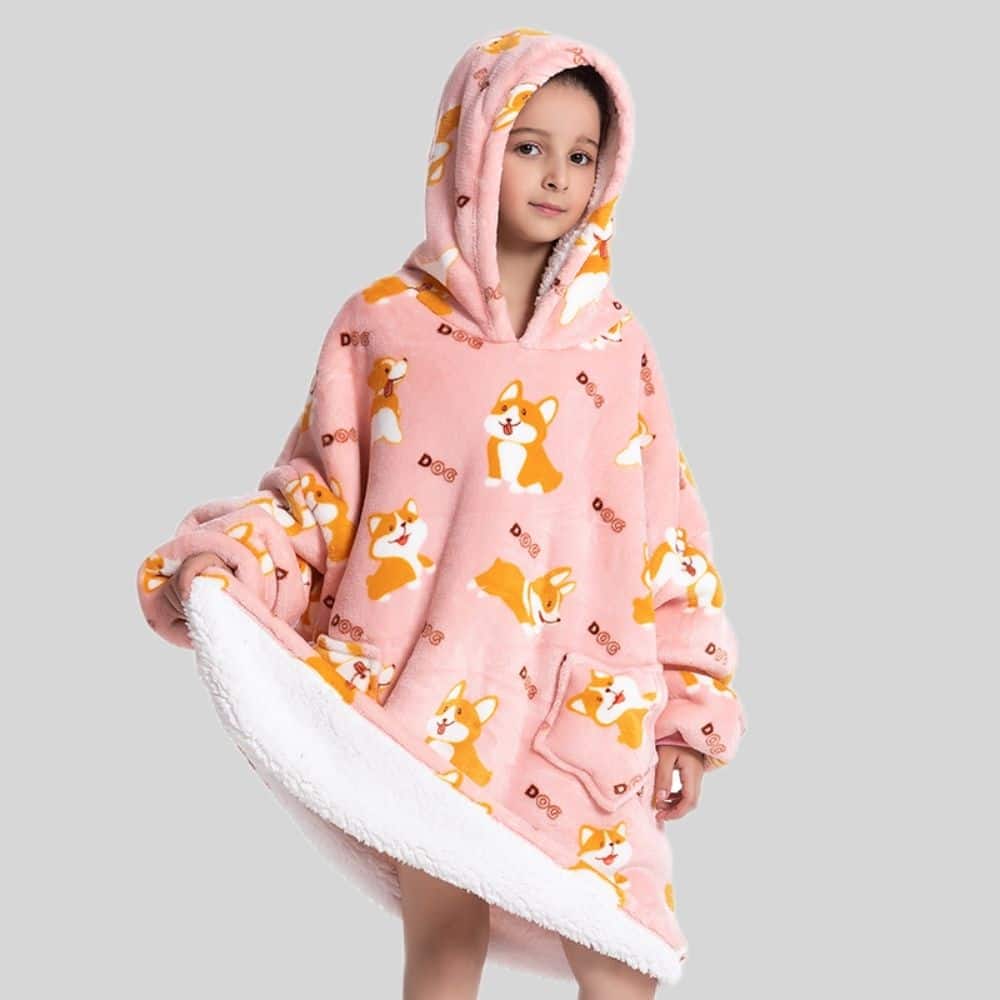 Sweat plaid polaire pour enfant • Tous en Pyjama