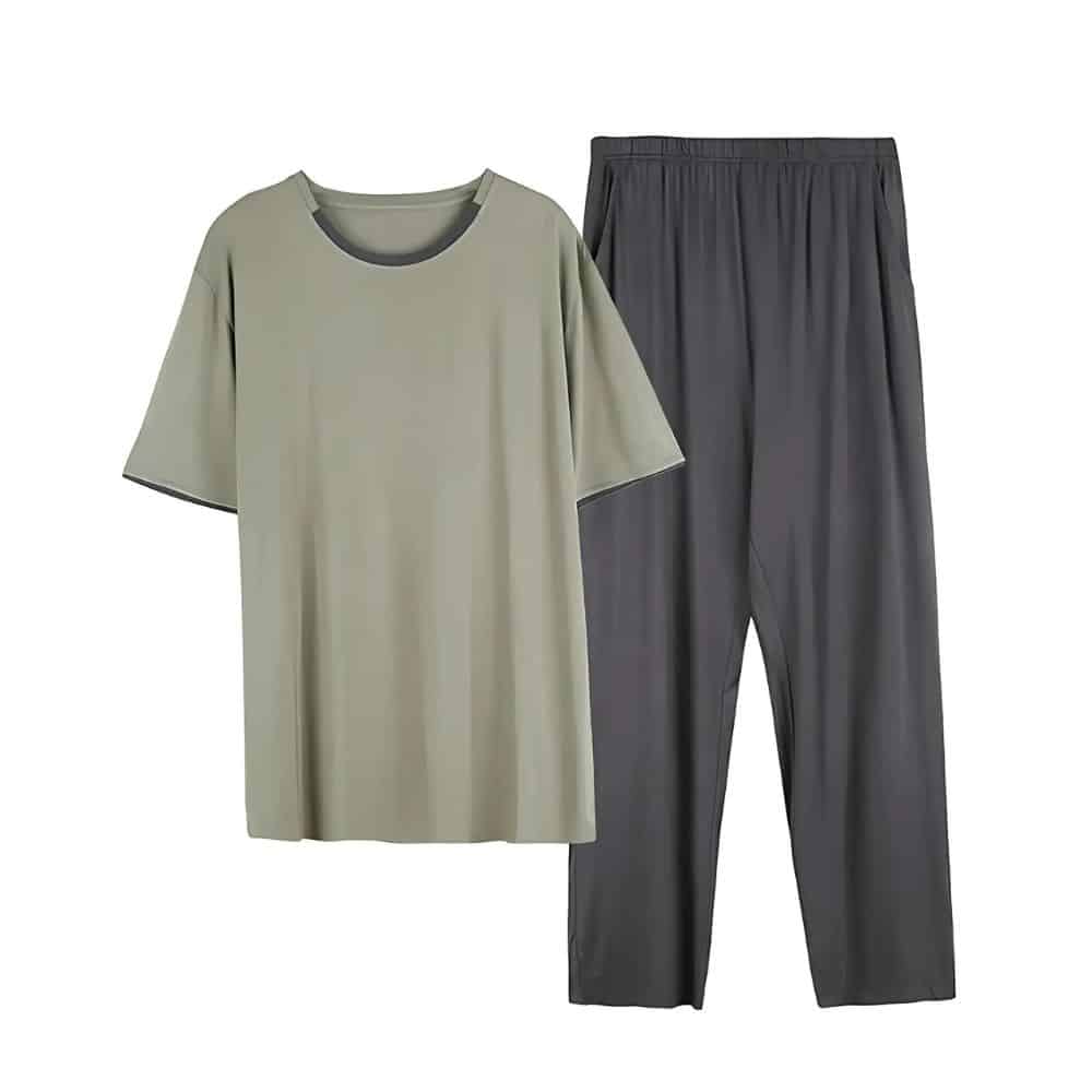 Pyjama Court Pour Homme Pour L'été COOL-Citron-fruit En Jersey